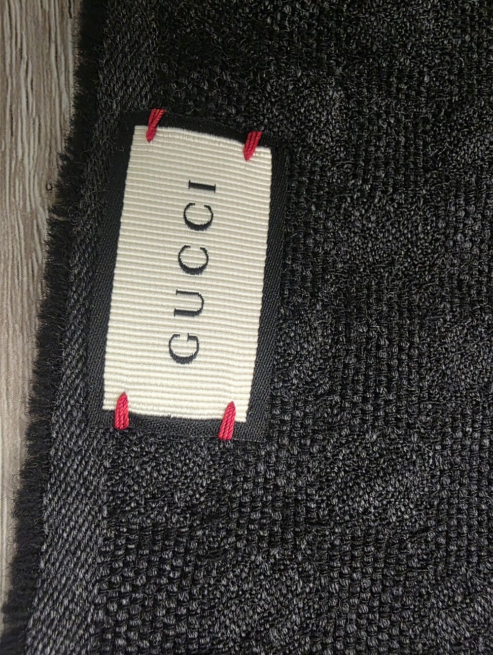 Auth ๐ Gucci GG Supreme Wool Stole โ๏ธ๐ - Picture 7 of 10